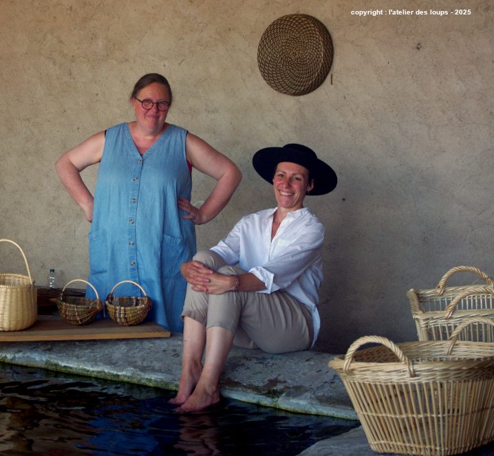 Portrait Audrey Alvarez - Les Liens Naturels - Atelier de Vannerie - Audrey Alvarez - Ladeuze - Belgique